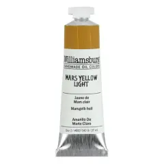 Williamsburg&reg; Artist Oil Colors, 37mL Mars Yellow Light