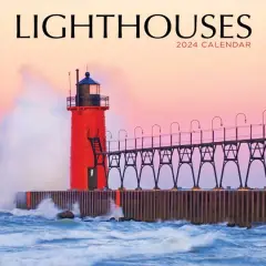 TF Publishing 2024 Lighthouses Wall Calendar
