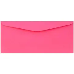 JAM Paper #9 Business Envelopes, 50ct. Fuchsia
