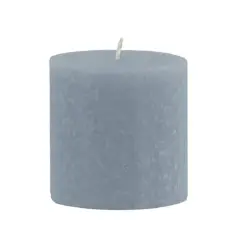 Root Candles 3" x 3" Unscented Timberline&trade; Pillar Candle Willimasburg Blue