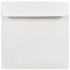 JAM Paper White Square Invitation Envelopes, 25ct.