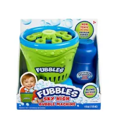Little Kids&reg; Fubbles&reg; Blue & Green Sky High Bubble Machine