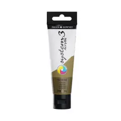 Daler-Rowney&reg; Original System 3 Acrylic Paint, 59mL 708 Pale Gold