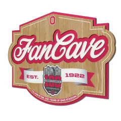 NCAA Fan Cave Sign Ohio State Buckeyes 100th Birthday