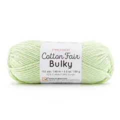 Premier&reg; Cotton Fair&reg; Bulky Solid Yarn Pale Green