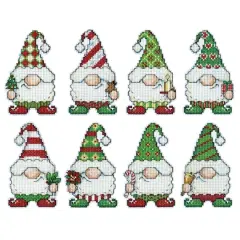 Design Works&trade; Gnome Plastic Canvas Ornament Kit