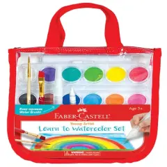 Faber-Castell&reg; Young Artist Learn To Watercolor Set