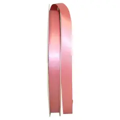 JAM Paper 5/8" x 100yd. Double Face Satin Ribbon Dusty Rose