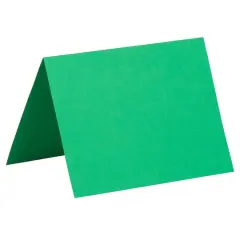 JAM Paper Green Blank Foldover Cards