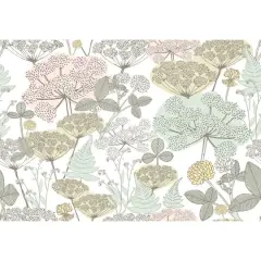 RoomMates Niittypolku Peel & Stick Wallpaper Pink/Green
