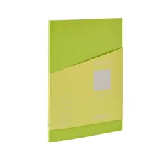 Fabriano&reg; EcoQua Plus A4 Lined Glue-Bound Notebook Lime