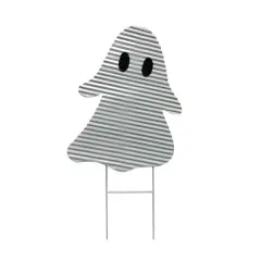 2ft. White Ghost Metal Yard Stake by Ashland&reg;