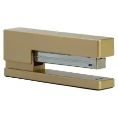 JAM Paper Modern Desk Stapler Gold