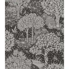 RoomMates Perth Peel & Stick Wallpaper Black