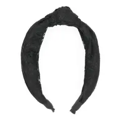 Black Lace Headband by Celebrate It&trade;