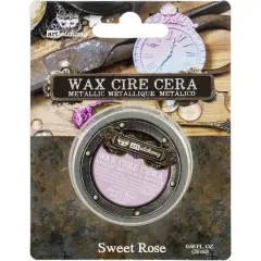 Finnabair Art Alchemy Metallique Wax, 0.68oz. Sweet Rose
