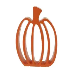 11.75" Die Cut Pumpkin Tabletop D&eacute;cor by Ashland&reg; Orange