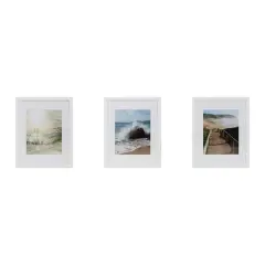 3 Pack White 8" x 10" Frame with Mat, Gallery&trade; by Studio D&eacute;cor&reg;