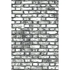 Sizzix&reg; Tim Holtz Mini Brickwork 3D Texture Fades Embossing Folder