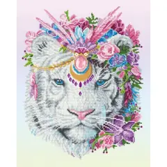 Diamond Dotz&reg; Intermediate Bohemian Tiger Diamond Facet Art Kit