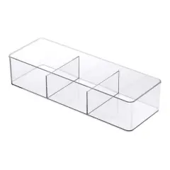 3-Slot Storage Organizer Bin by Simply Tidy&trade;