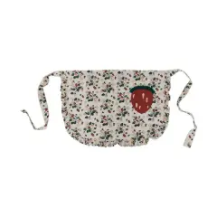 Hello Honey&reg; Cotton Half Apron with Strawberry-Shaped Pocket