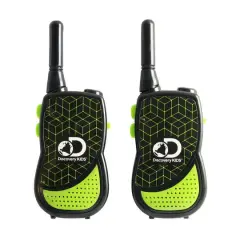 Discovery Kids&trade; for Girls Night Action 2-in-1 Walkie Talkies with Built In Flashlight