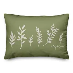 Rejoice Pillow 14" x 20" Throw Pillow