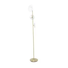Gold Iron Modern Floor Lamp, 67" x 10" x 10"