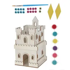 3D Castle Wood Crafting Kit by Creatology&trade;