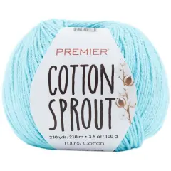 Premier&reg; Cotton Sprout&trade; Yarn Aqua