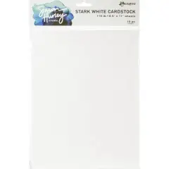 Simon Hurley create. Stark White 8.5" x 11" Cardstock, 10ct.