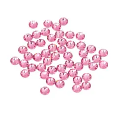 SS16 Round Flatback Austrian Crystals by Bead Landing&trade;, 55ct. Rose