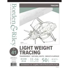 Borden & Riley&reg; No. 41 Light-Weight Tracing Pad