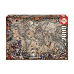 Pirates Map 2,000 Piece Jigsaw Puzzle
