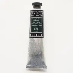 Sennelier Extra Fine Artists' Acrylic Paint, 60mL 807 Chromium Green Deep S3