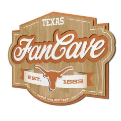 NCAA Fan Cave Sign Texas Longhorns