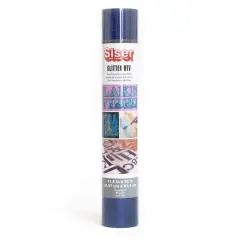 Siser&reg; Glitter Heat Transfer Vinyl, 36" Blue