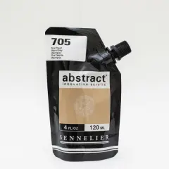 Sennelier Abstract&reg; Satin Acrylic Paint, 4oz. Warm Gray