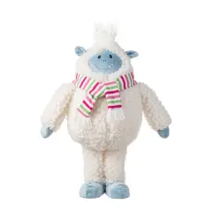 Glitzhome&reg; 22"H Christmas Fabric Standing Yeti