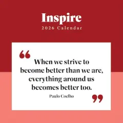2026 Inspire Wall Calendar