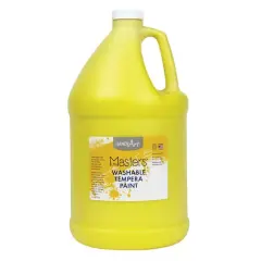 Little Masters&reg; Washable Tempera Paint, 1gal.Canary Yellow
