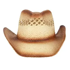 Faded Woven Straw Cowboy Hat by Make Market&reg;