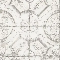InHome Newport Tin Tile Peel & Stick Wallpaper