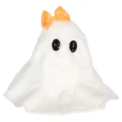 9" Ghost with Orange Bow Pillow by Ashland&reg;