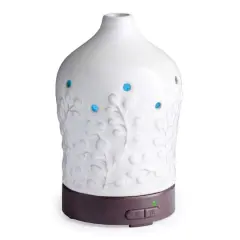Airom&eacute; 100mL White Floral Medium Ultrasonic Essential Oil Diffuser