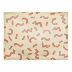 Funky Squiggles 18" x 14" Cotton Twill Placemat