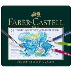 Faber-Castell Albrecht Durer 24 Color Watercolor Pencil Set