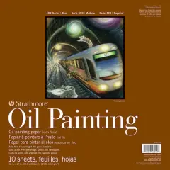 Strathmore&reg; 400 Series Oil Painting Paper Pad