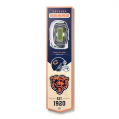 3D StadiumView 8" x 32" Banner Chicago Bears